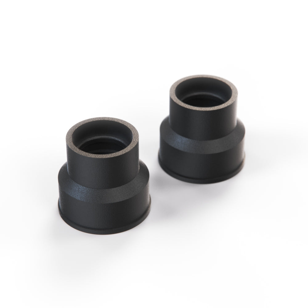 Jaguar XJS Wiper Shaft Rubber Seal Set Of 2 Black — view 2