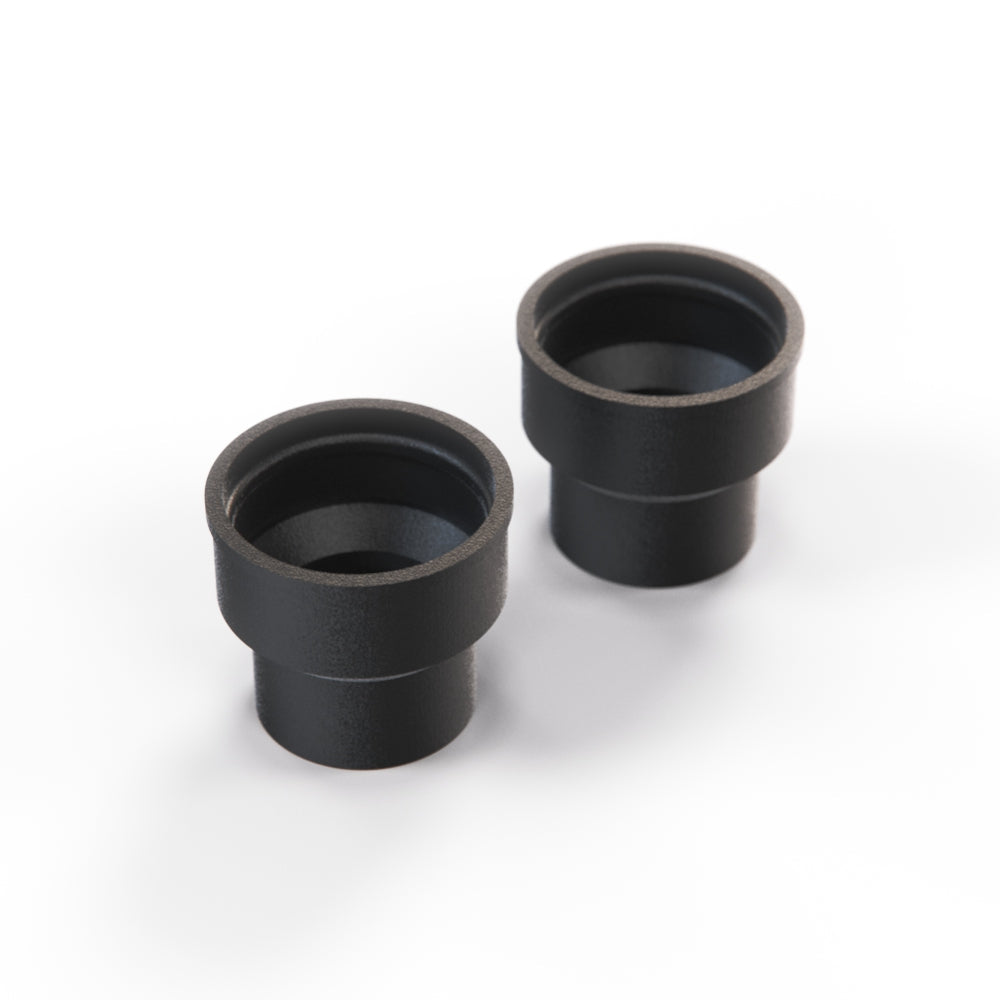 Jaguar XJS Wiper Shaft Rubber Seal Set Of 2 Black — view 3