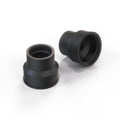 Jaguar XJS Wiper Shaft Rubber Seal Set Of 2 Black