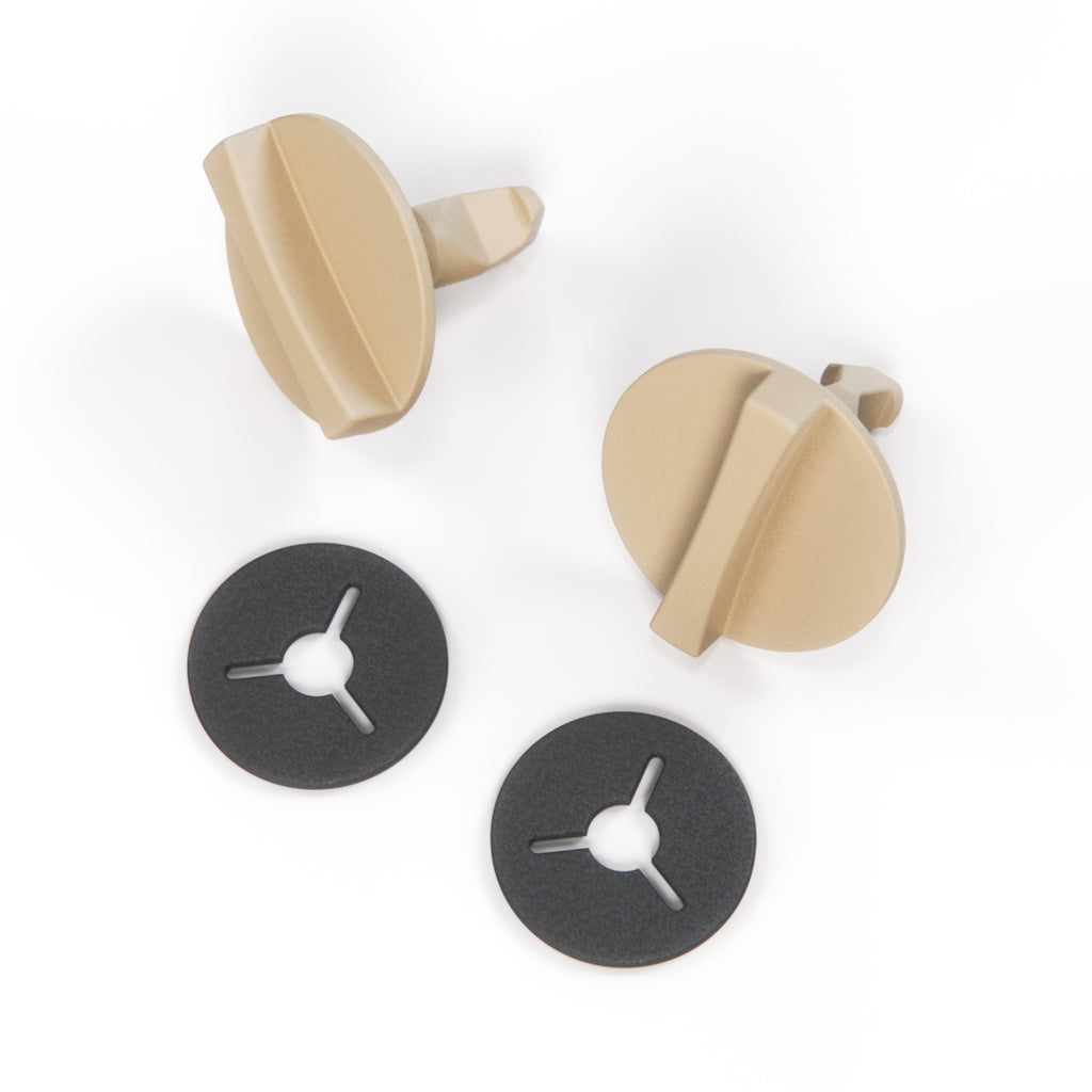 Jaguar XJS XJ6 XJ12 Turnbuckle Stud Set of 2 All Colours (BEC18106LFH) — view 2