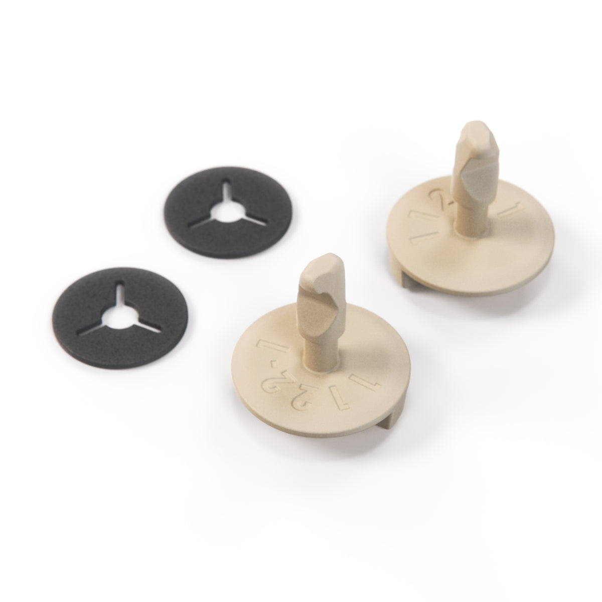Jaguar XJS XJ6 XJ12 Turnbuckle Stud Set of 2 All Colours (BEC18106LFH) — view 3