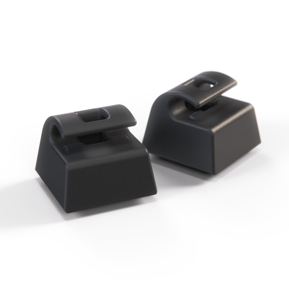 Jaguar XJS, XJ6, XJ8, XJ12, XJR Sun Visor Support Clips Set Of 2 ( Sunvisor 1986 to 2001 HMD1084AAAEE ) — view 7