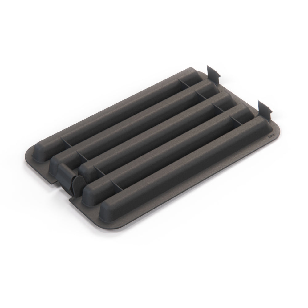 Jaguar XK XKR Trunk Side Cover Grille Black (C2P4542) — view 3