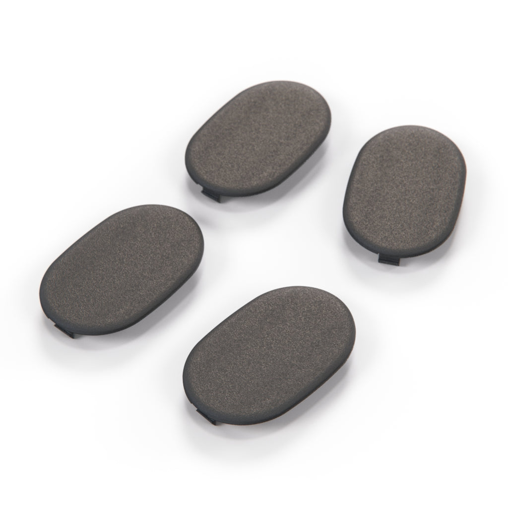 Jaguar XK8 Cooler Grille Cap Set of 4 Black (HJA3835AA)