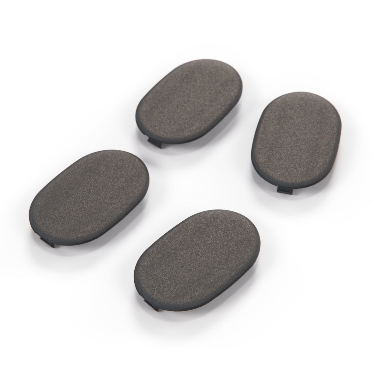 Jaguar XK8 Cooler Grille Cap Set of 4 Black (HJA3835AA)