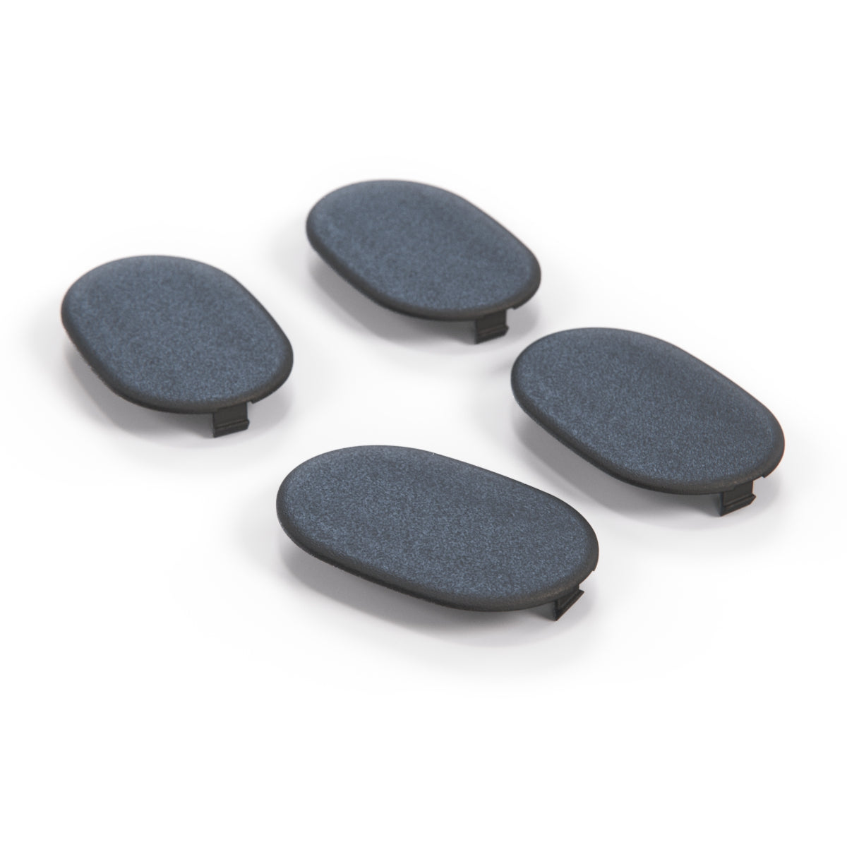 Jaguar XK8 Cooler Grille Cap Set of 4 Black (HJA3835AA) — view 2