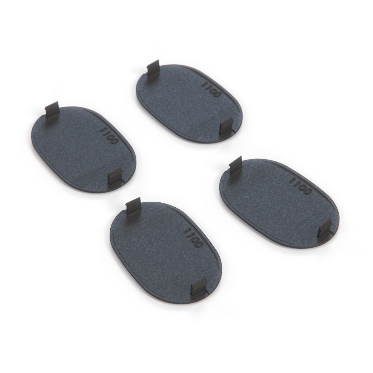 Jaguar XK8 Cooler Grille Cap Set of 4 Black (HJA3835AA) — view 3