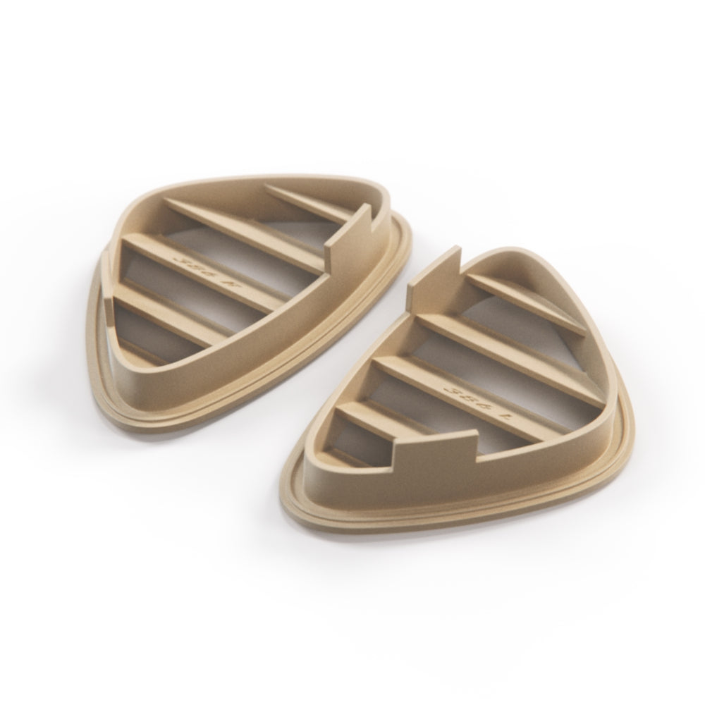 Jaguar XK8 Coupe Dashboard Air Vent Right And Left GJA6605AA GJA6604AA — view 2