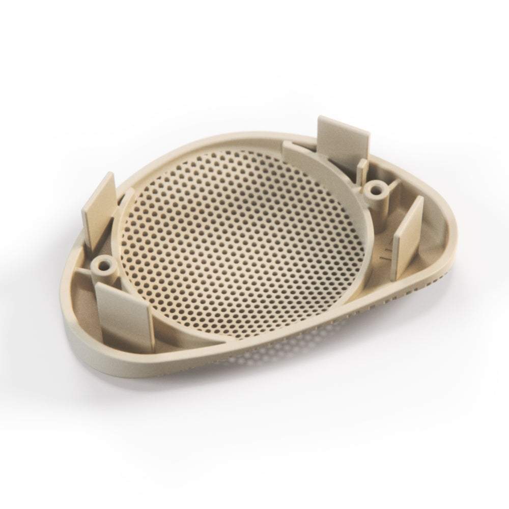 Jaguar XK8 X100 Dashboard Speaker Cover Trim Left Or Right (97-06 GJA6609AC Dash Audio) — view 7