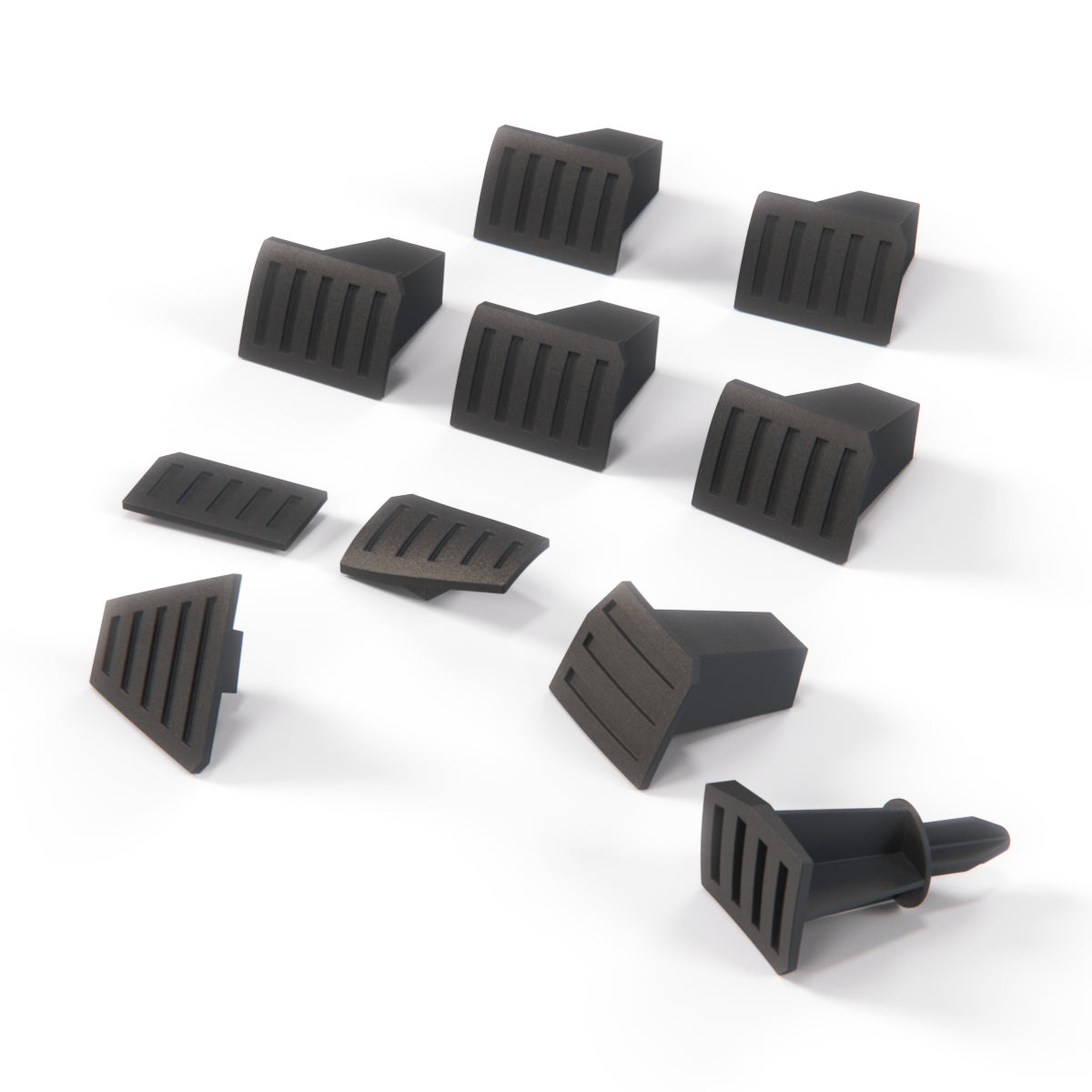 Jaguar XK8 XKR Door Card Repair Mount / Clip Bracket Set of 10 Left or Right Black BK6243DAA, ML6247DAA, BK6235DAA, BK6237DAA,…