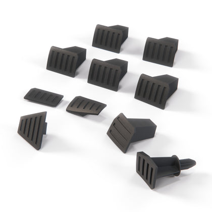 Jaguar XK8 XKR Door Card Repair Mount / Clip Bracket Set of 10 Left or Right Black BK6243DAA, ML6247DAA, BK6235DAA, BK6237DAA,…