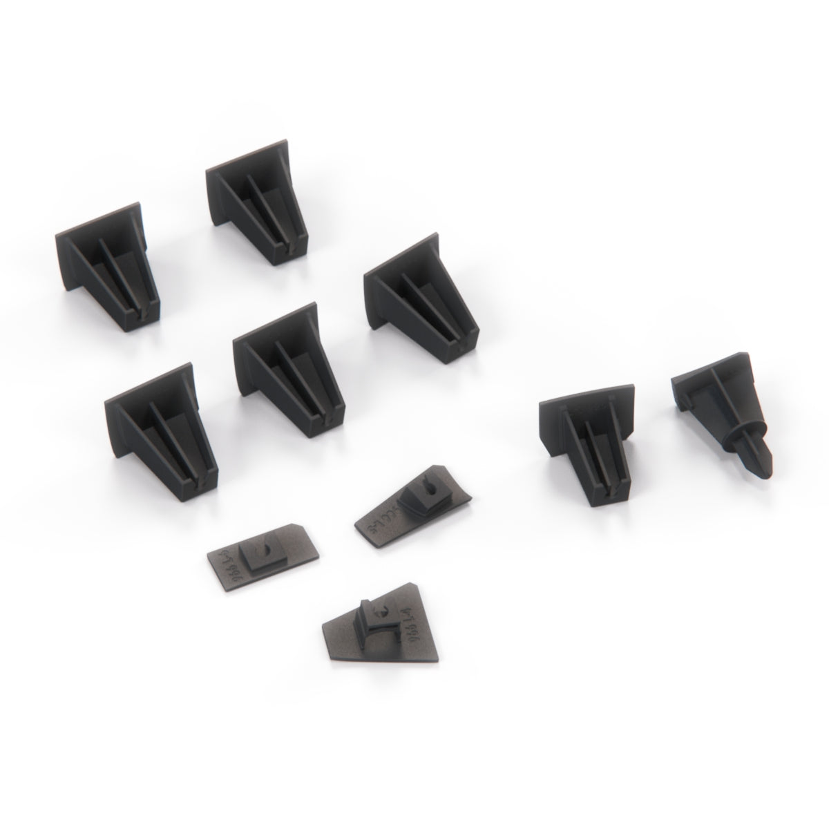 Jaguar XK8 XKR Door Card Repair Mount / Clip Bracket Set of 10 Left or Right Black BK6243DAA, ML6247DAA, BK6235DAA, BK6237DAA,… — view 2