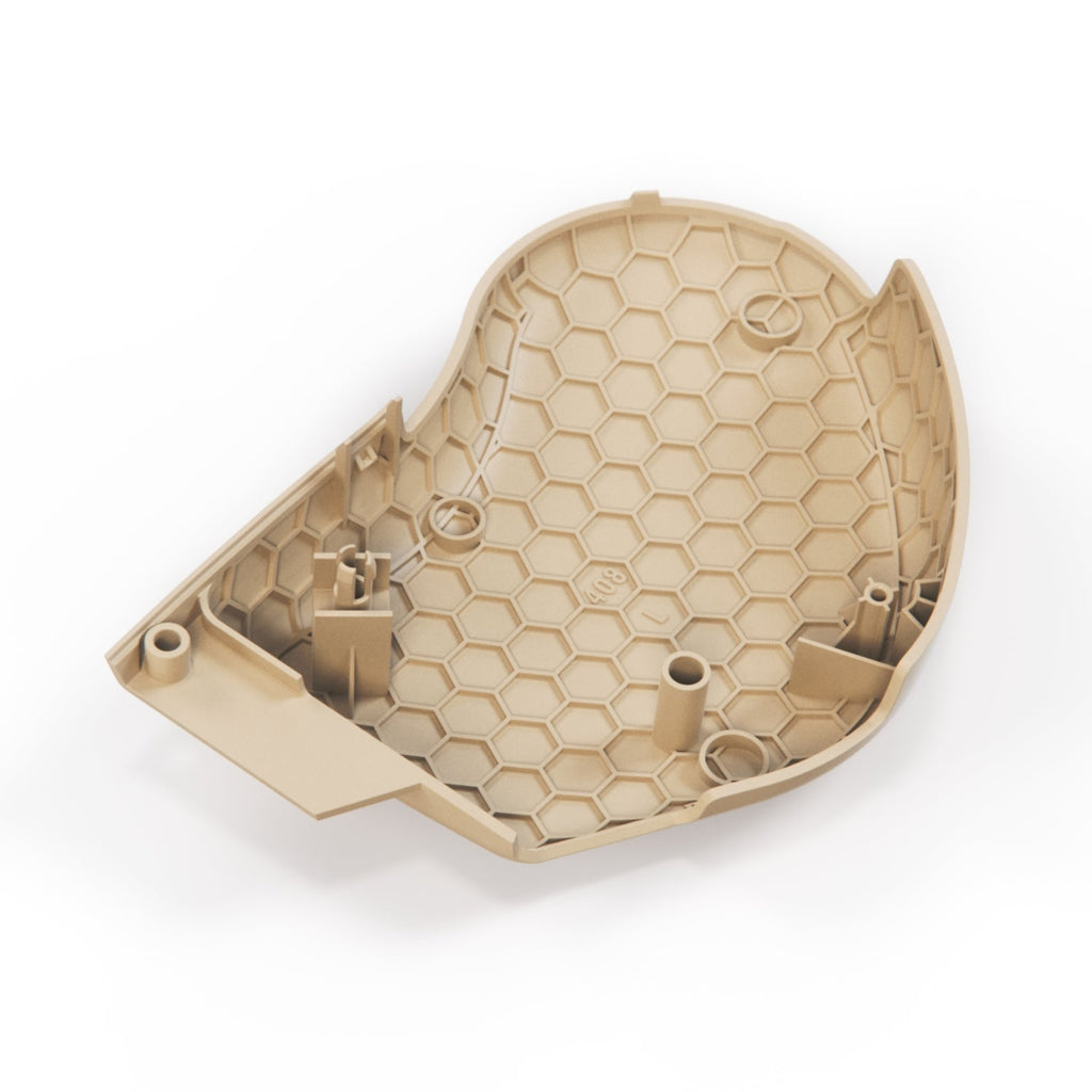 Jaguar XK8 XKR Front Inner Seat Mechanism Cover Trim Left Or Right GJE4733AA / GJE4732AA — view 3