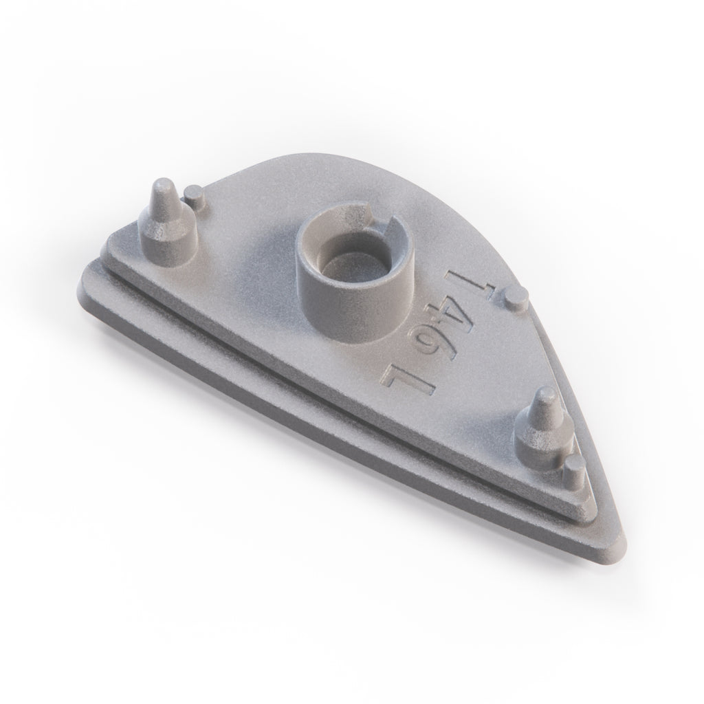 Jaguar XK8 / XKR Headlight Washer Jet Cover Left or Right Primed (LJA7055FA / LJA7054FA) — view 3