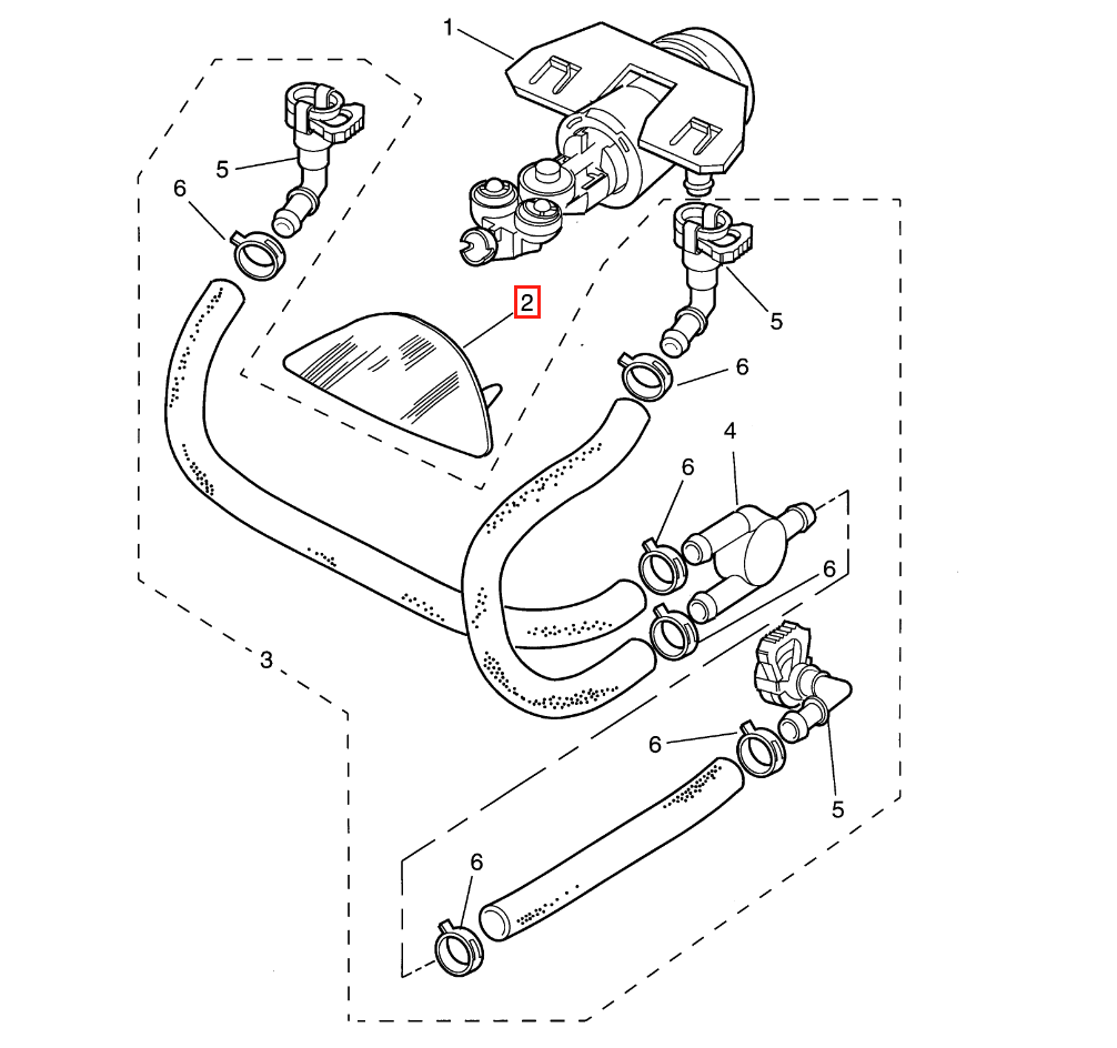 Jaguar XK8 / XKR Headlight Washer Jet Cover Left or Right Primed (LJA7055FA / LJA7054FA) — view 4