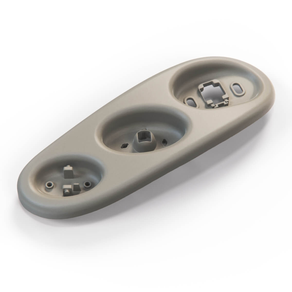 Jaguar XK8 XKR Seat Control Switch Trim 2 Version LJE6035AB LJE6030AB / ljb6035aa — Nimbus Gray (Jaguar )