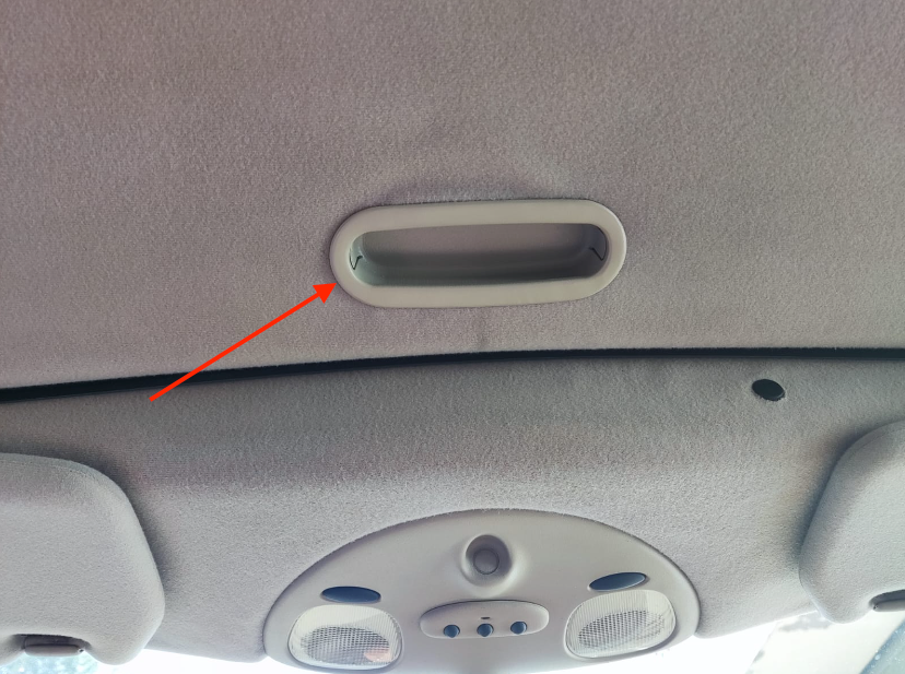 Jaguar XKR X100 1997-2006 Convertible Top Interior Handle All Colour — view 8