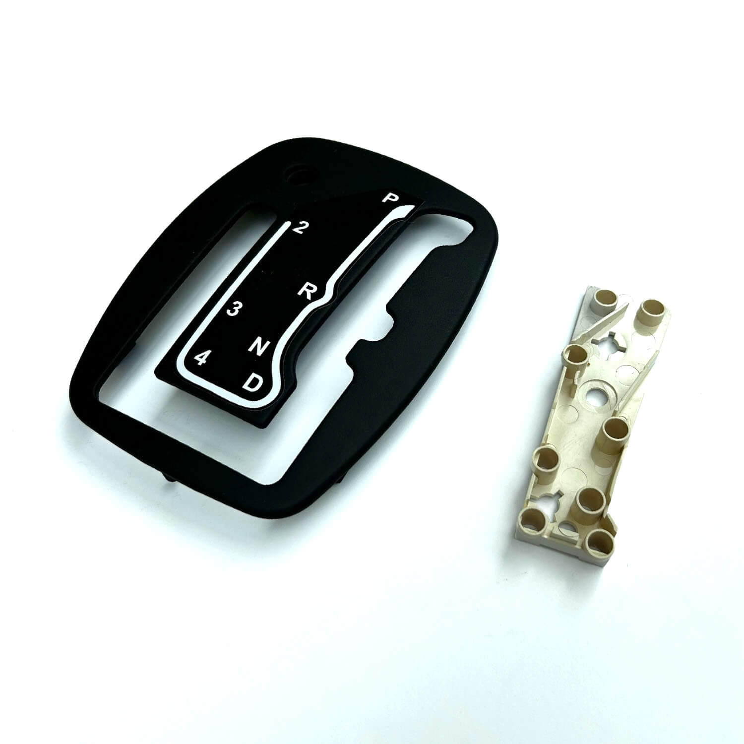 Jaguar XKR XK8 XJ8 XJR 4 Speed J Gate Facia Cover Black LJA6195BG — view 3