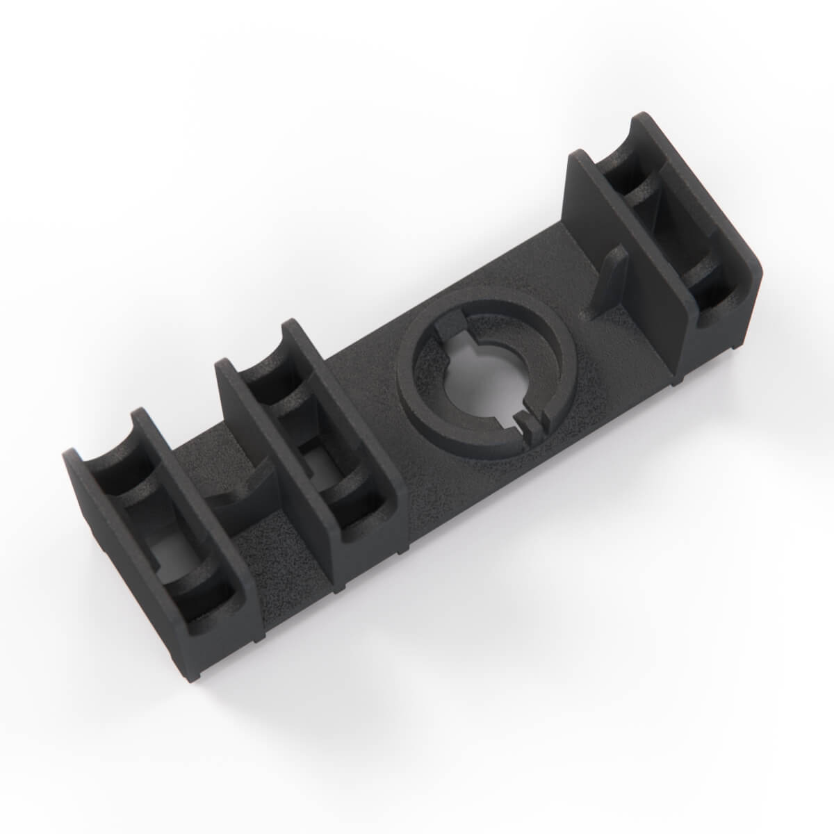 Jeep Cherokee XJ Limited / Wrangler Cable Guide Clip Bracket Throttle Black (53007620) — view 2