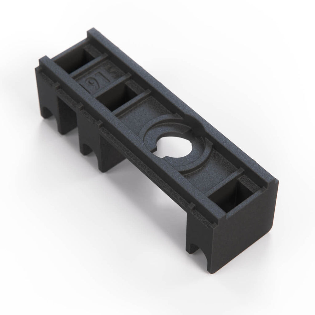 Jeep Cherokee XJ Limited / Wrangler Cable Guide Clip Bracket Throttle Black (53007620) — view 3
