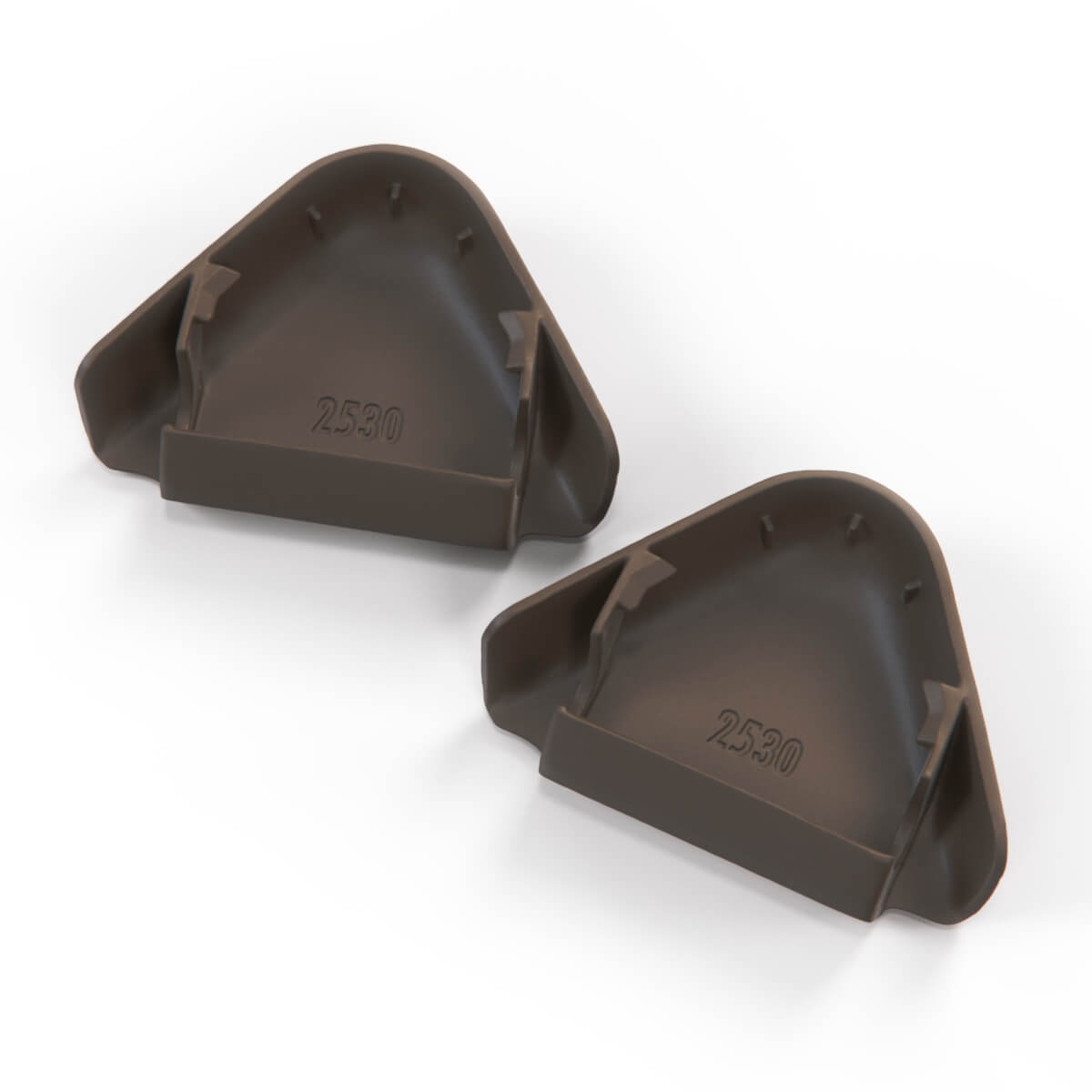 Jeep Cherokee XJ Upper Seat Belt Bolt Cap Covers Set of 2 (8955003096) — view 5