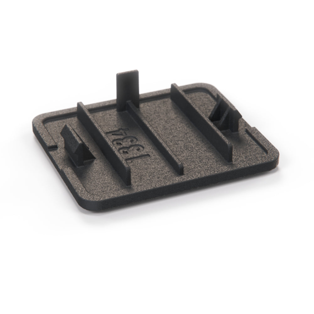 Jeep Compass Patriot Dodge Caliber Power Outlet Cover Black 1AG14DK2AA — view 3