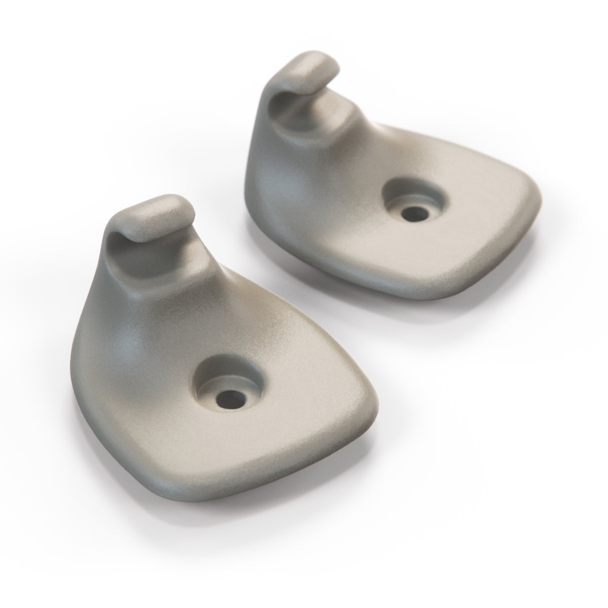 Jeep Grand Cherokee Sun Visor Clip Hook Set of 2 Beige Tan White or Gray VB5628 (AXP20243) — view 7