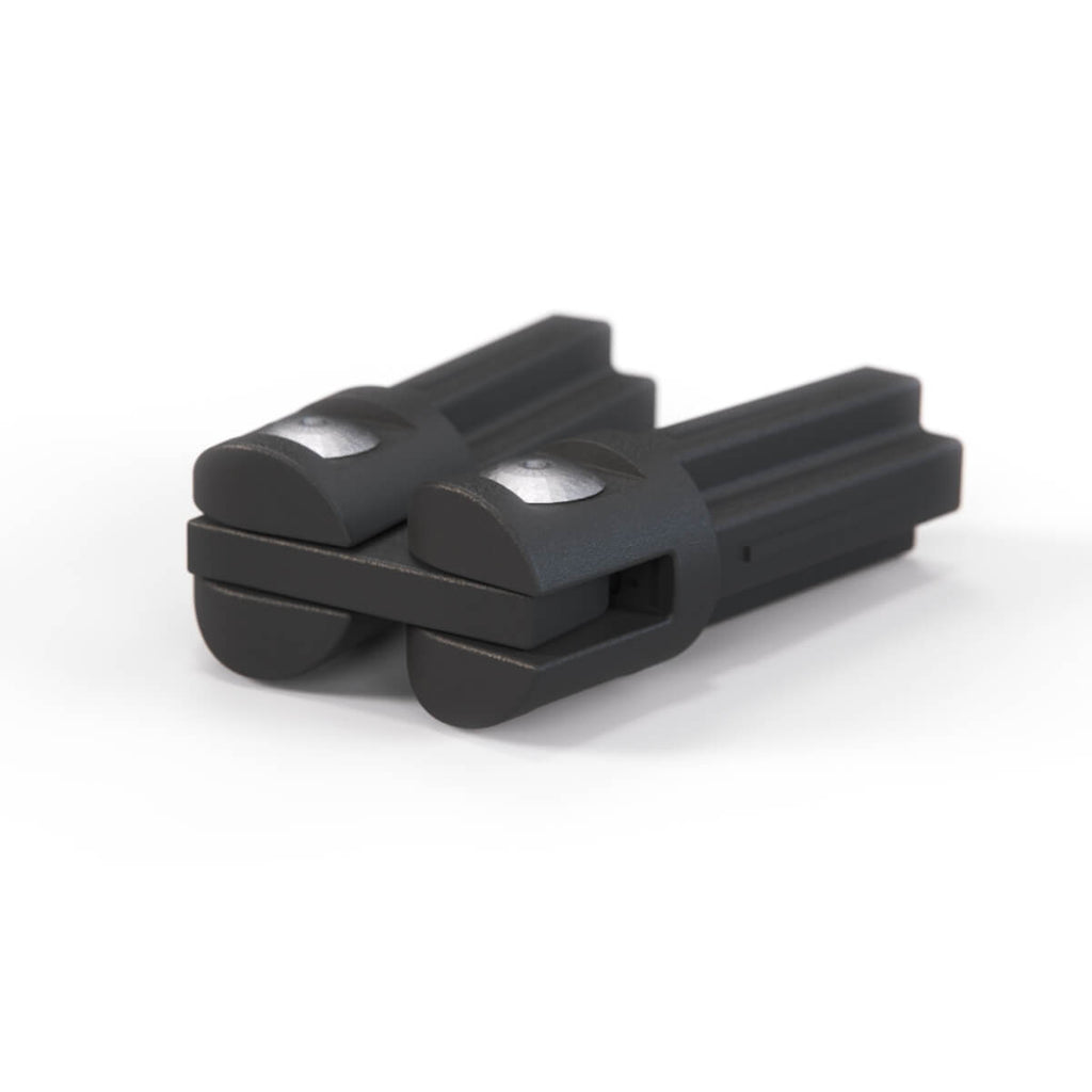 Jeep Warangler JK Side Bow Knuckle for Folding Soft Top Black (05166017AB) — view 2