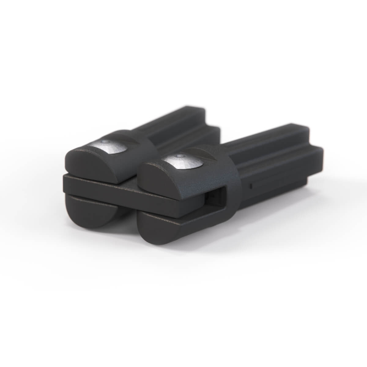 Jeep Warangler JK Side Bow Knuckle for Folding Soft Top Black (05166017AB) — view 2