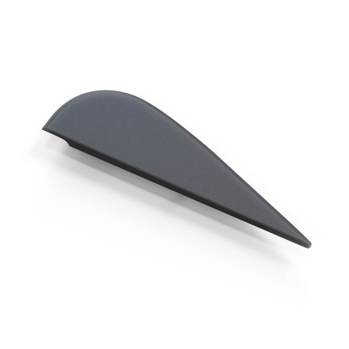 Jeep Wrangler JK Door Side Mirror Triangle Flag Applique Left or Right Black (55078137AA / 55078136AA)
