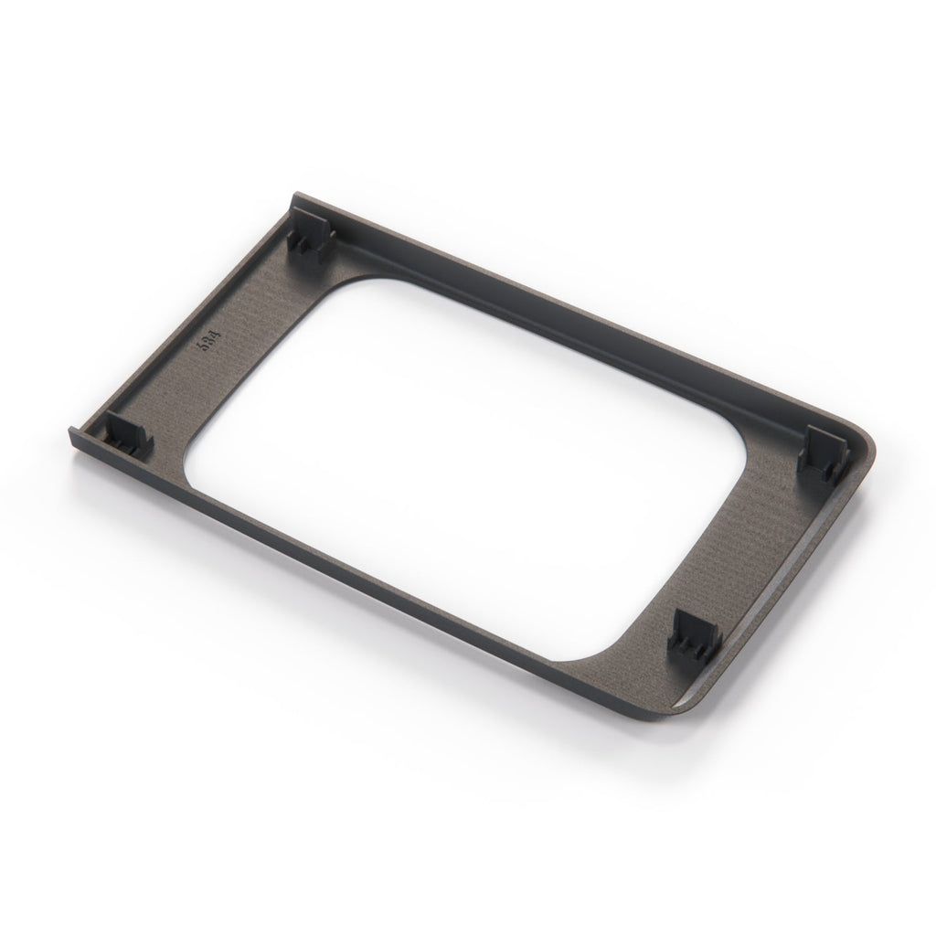 Jeep Wrangler Manual Trans Gear Shifter Leaver Boot Bezel Black 5166490AB — view 2