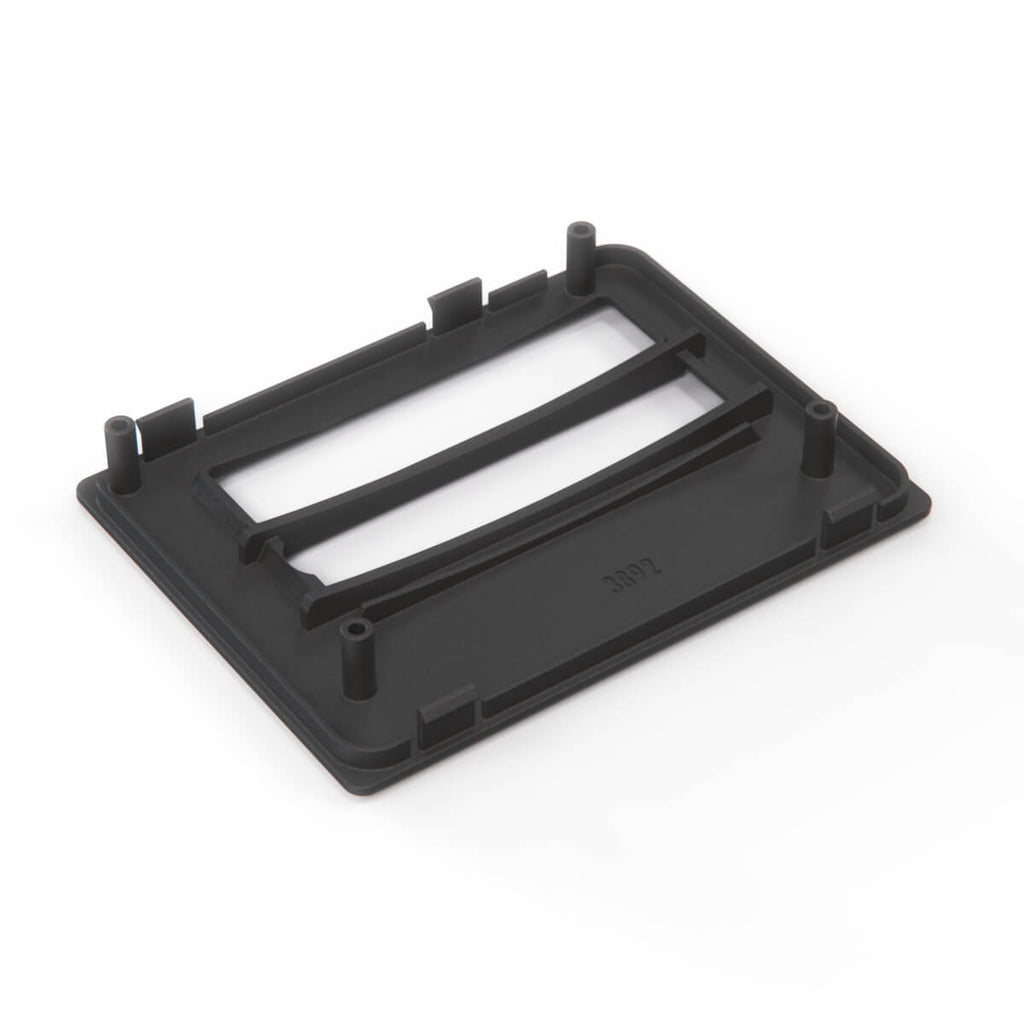 Jeep Wrangler TJ Automatic Floor Shift Indicator Bezel Trim Black — view 3