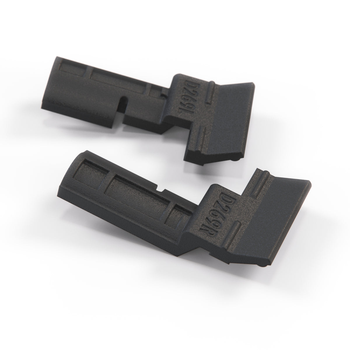 Kia Optima Sunroof Guide Clips Front Repair Kit Left and Right Black (81655-3S000) — view 3