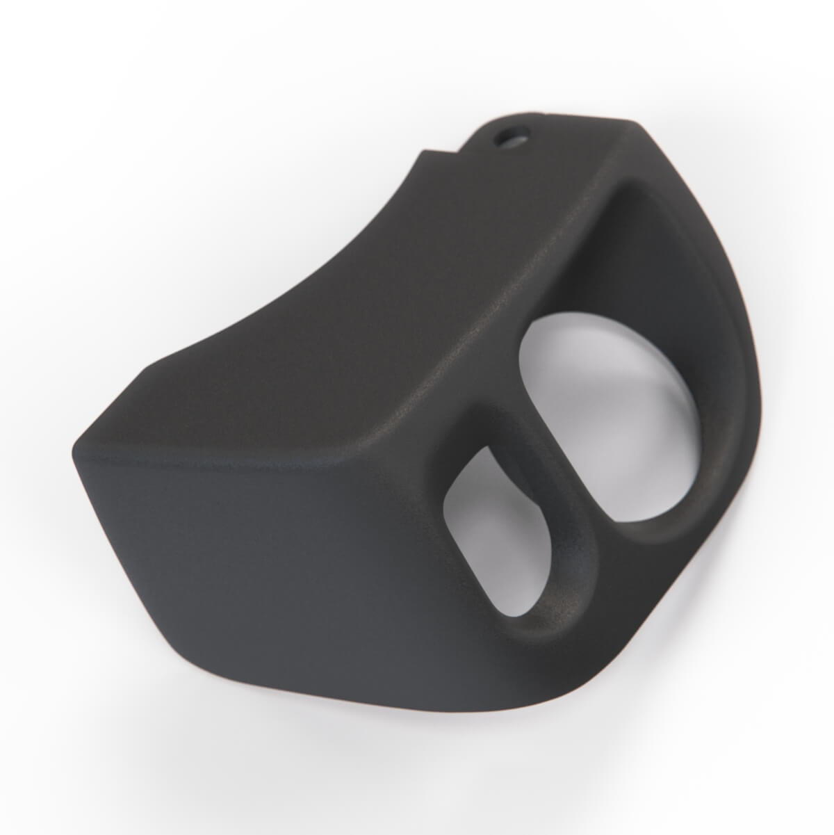 Lamborghini Gallardo Dash Switch Housing Bracket Left or Right Black (400953561C / 400953562C) — view 2
