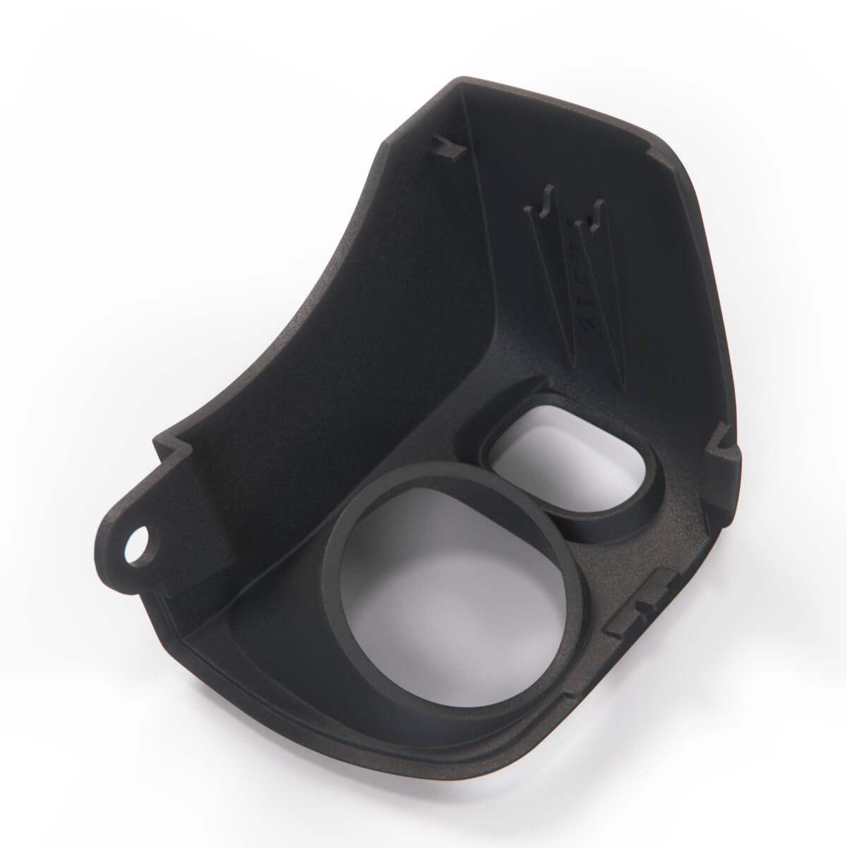 Lamborghini Gallardo Dash Switch Housing Bracket Left or Right Black (400953561C / 400953562C) — view 3