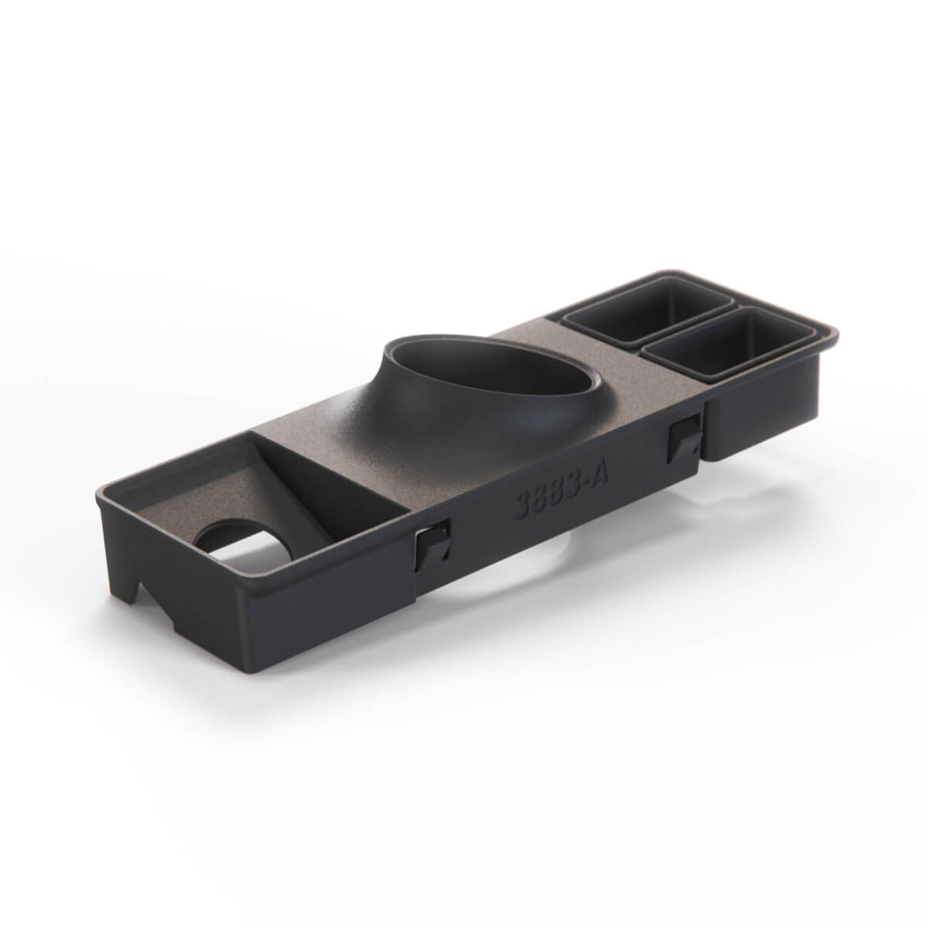 Lancia Beta Montecarlo / Scorpion Centre Console Custom Gauge Holder 2 Versions Black / Grey (82326592) — view 2