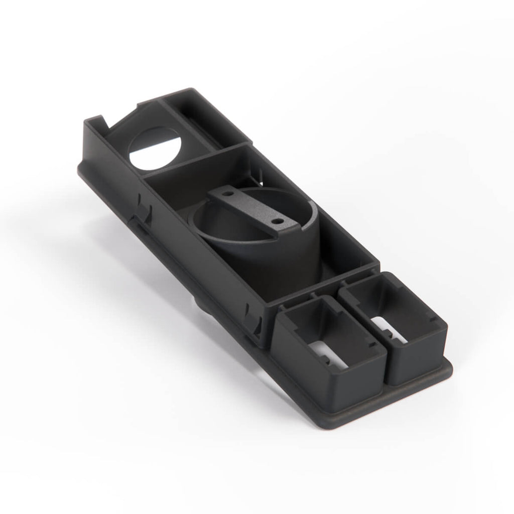Lancia Beta Montecarlo / Scorpion Centre Console Custom Gauge Holder 2 Versions Black / Grey (82326592) — view 3