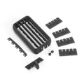 Lancia Delta HF Integrale Evo Dashboard Air Vent Grille Trim Black (176268880)