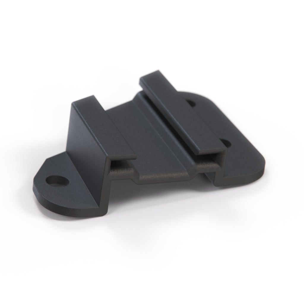 Lancia Delta HF Integrale EVO Front Bumper Mount Bracket Left or Right Black (82454775 / 82454776) — view 2