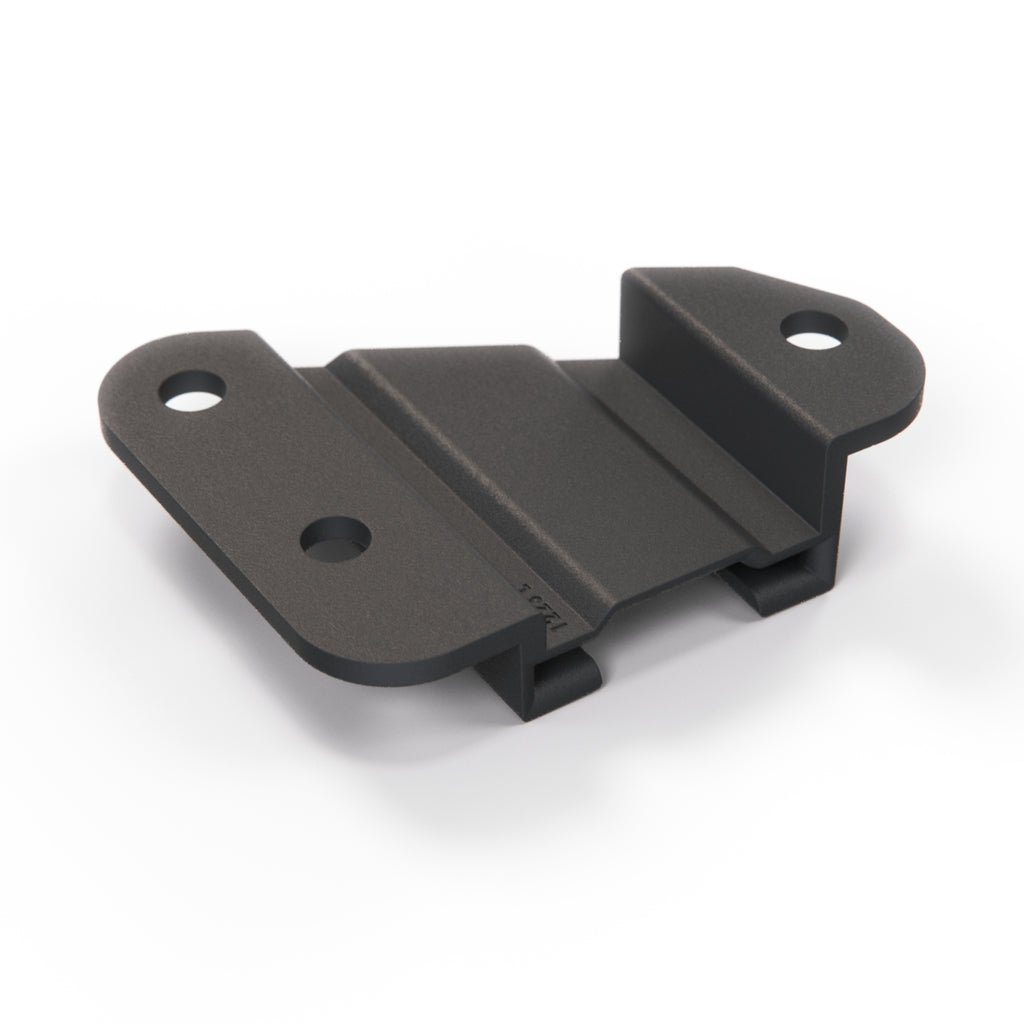Lancia Delta HF Integrale EVO Front Bumper Mount Bracket Left or Right Black (82454775 / 82454776) — view 3