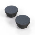 Lancia Delta I A-pillar Trim Plug Cover Set of 2 Black (176000660)