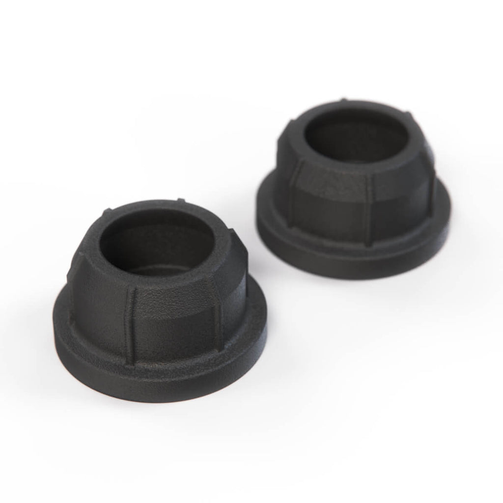 Lancia Delta I A-pillar Trim Plug Cover Set of 2 Black (176000660) — view 3