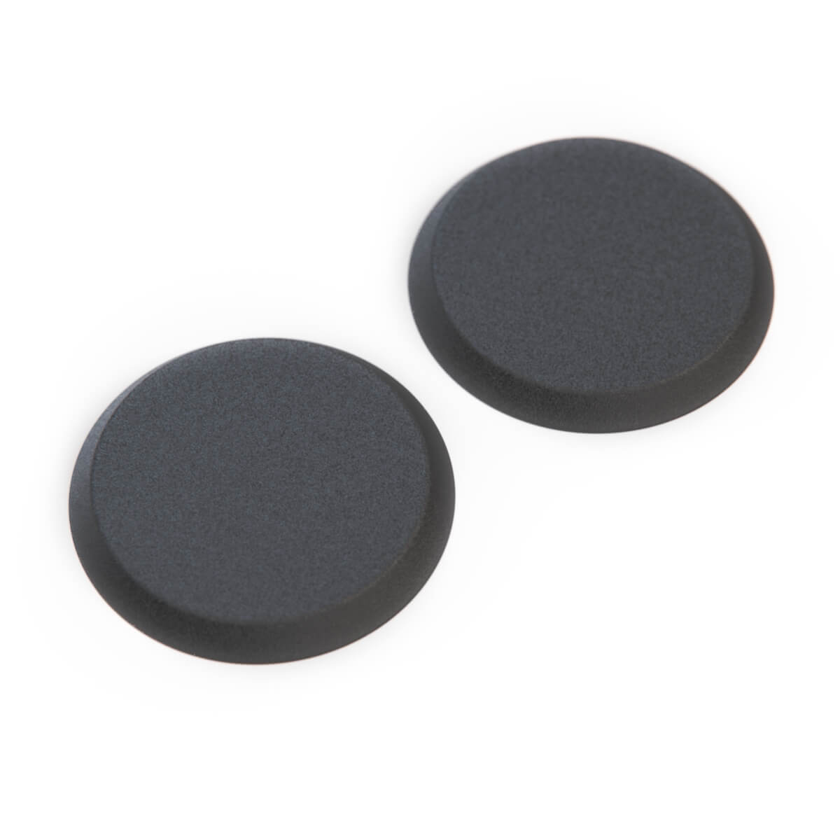 Lancia Delta I Hf Integrale Evo Front Door Interior Handle Screw Cover Plug Set of 2 Black — view 3