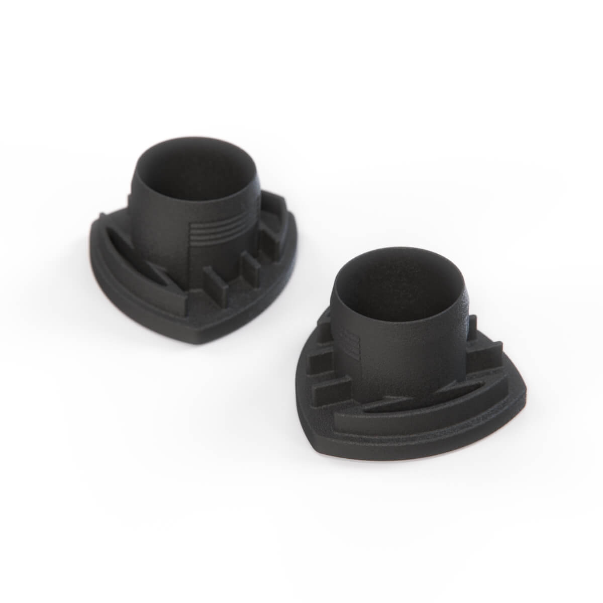 Lancia Kappa 838A Door Card Screw Plug Set of 2 Black (177260062) — view 4