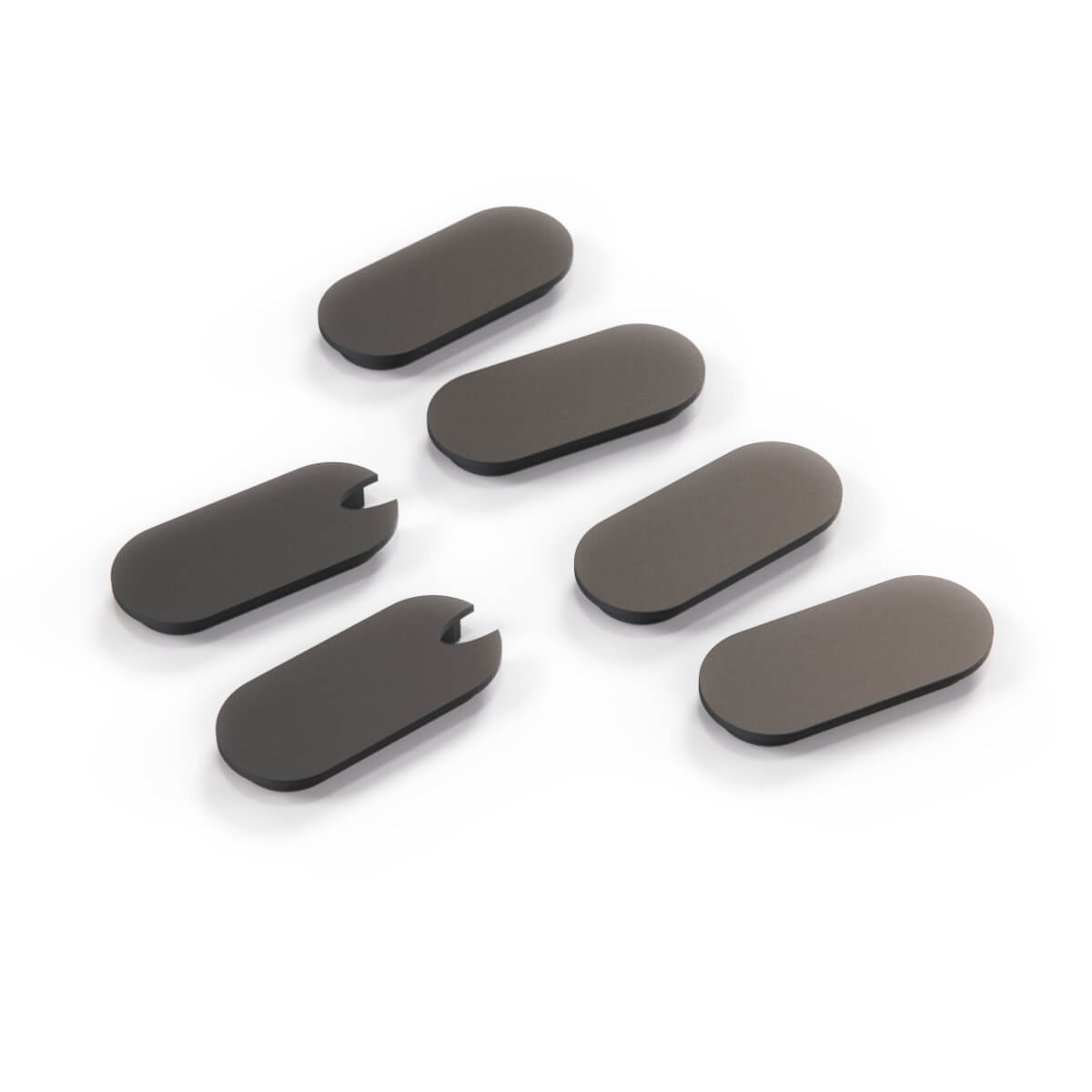 Land Rover Defender Door Pillar Cover Caps Set Black DA4782 — view 2