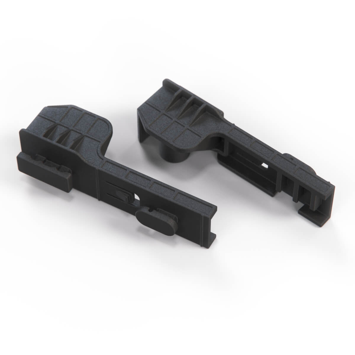 Land Rover L663 Defender Pair Roof Air Deflector Kit Set of 2 Black (LR137034) — view 4