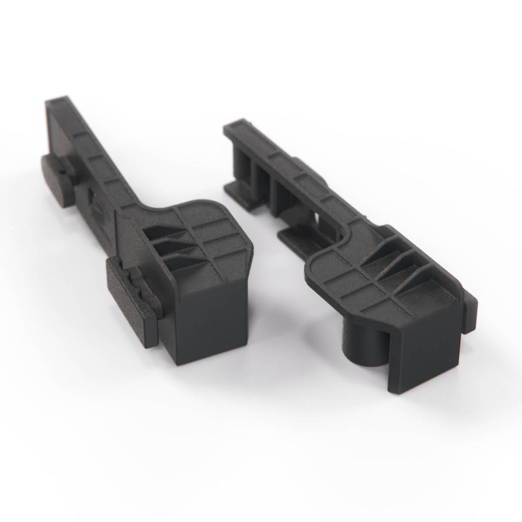 Land Rover L663 Defender Pair Roof Air Deflector Kit Set of 2 Black (LR137034)
