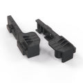 Land Rover L663 Defender Pair Roof Air Deflector Kit Set of 2 Black (LR137034)