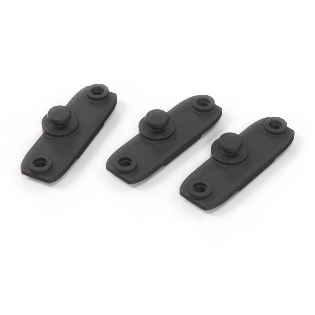 Land Rover Defender Set of 3 Clips for Door Upholstery Two Variants MXC1800 Black — view 4