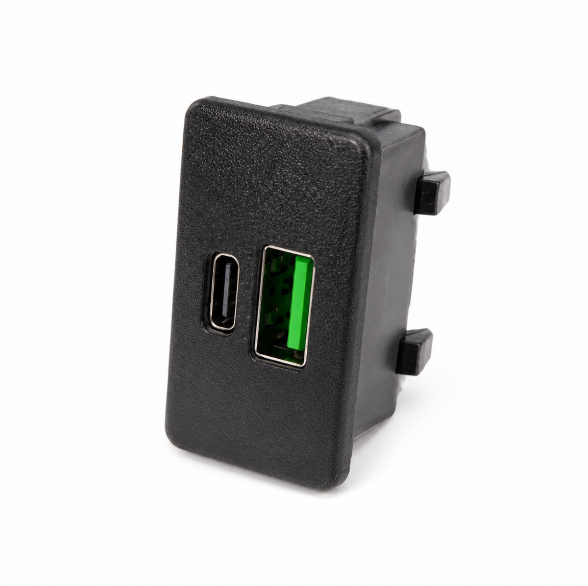 Land Rover Discovery 1 Centre Console Switch Button Blank with USB-Charge Port Black (FJA10001LNF)